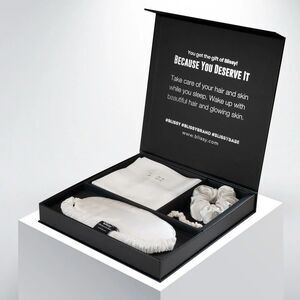 Blissy 100% Mulberry Silk 4PC Standard Pillowcase Dream Set NEW